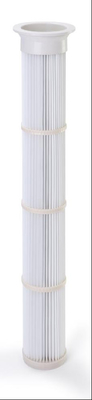 Durable Welding Pleated Filter Cartridges , Multipurpose Poly Pleat Filter