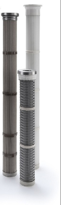 Durable Welding Pleated Filter Cartridges , Multipurpose Poly Pleat Filter
