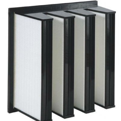 Anticorrosive V Bank Filter Durable Aluminum Sheet For HVAC System