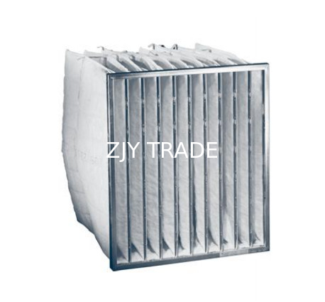 Polyester Pocket Air Inlet Filters For Gas Turbines Aluminum Alloy Frame