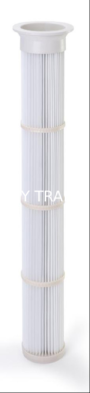 Durable Welding Pleated Filter Cartridges , Multipurpose Poly Pleat Filter