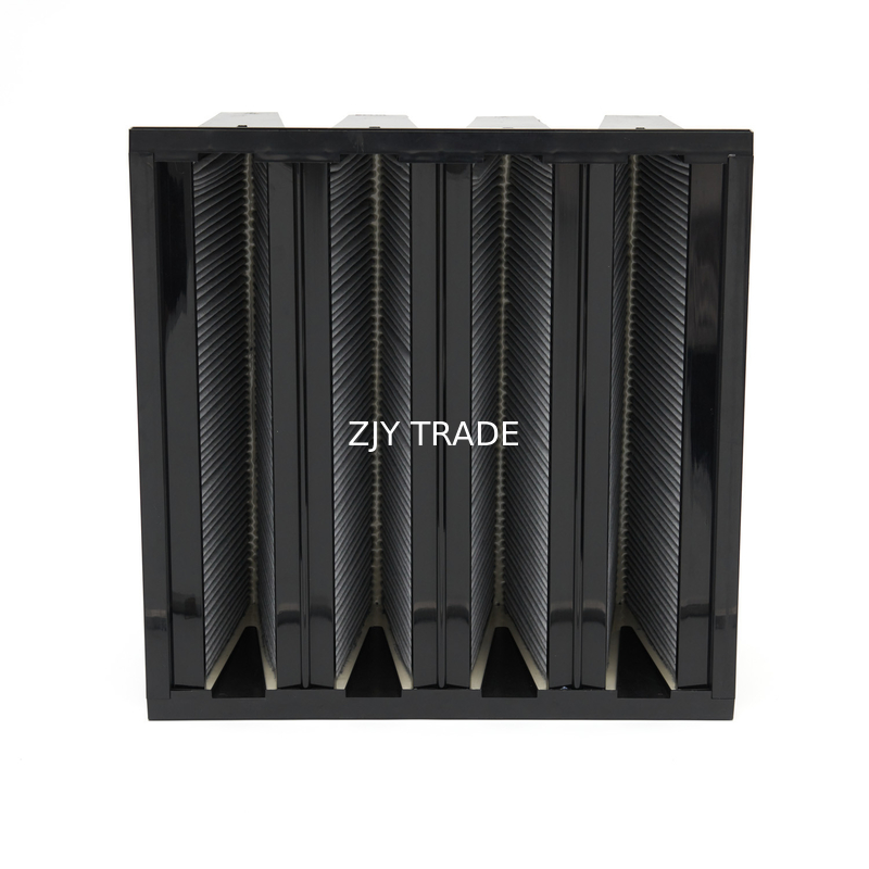 Practical Chemical V Bank Carbon Filter With ABS Plastic Frame