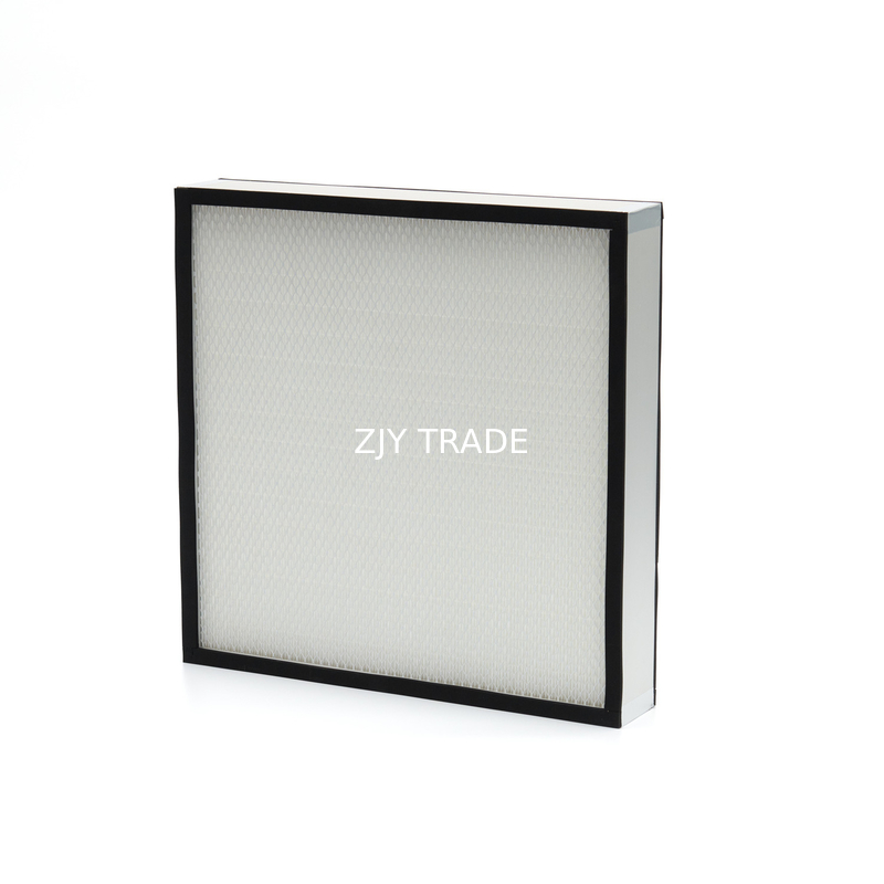 MDF Washable H12 HEPA Filter Element With Stainless Steel Frame