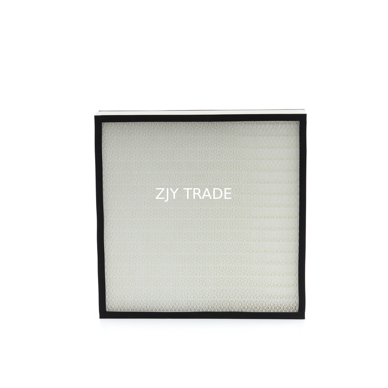 Aluminum HEPA Pleated Filter Element H13 H14 U15 For Gas Turbine System